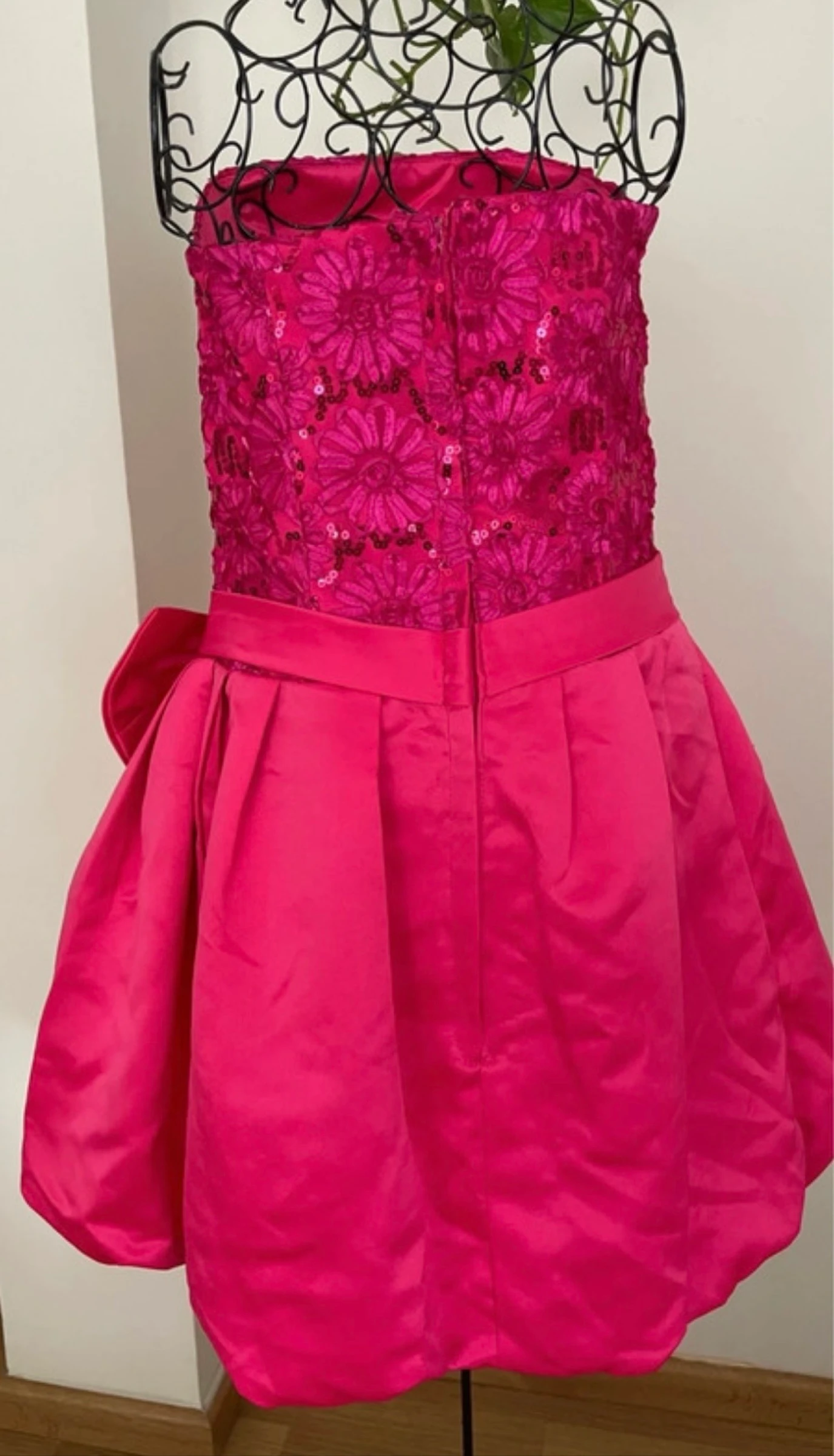 Vestido fucsia lentejuelas – photo 5